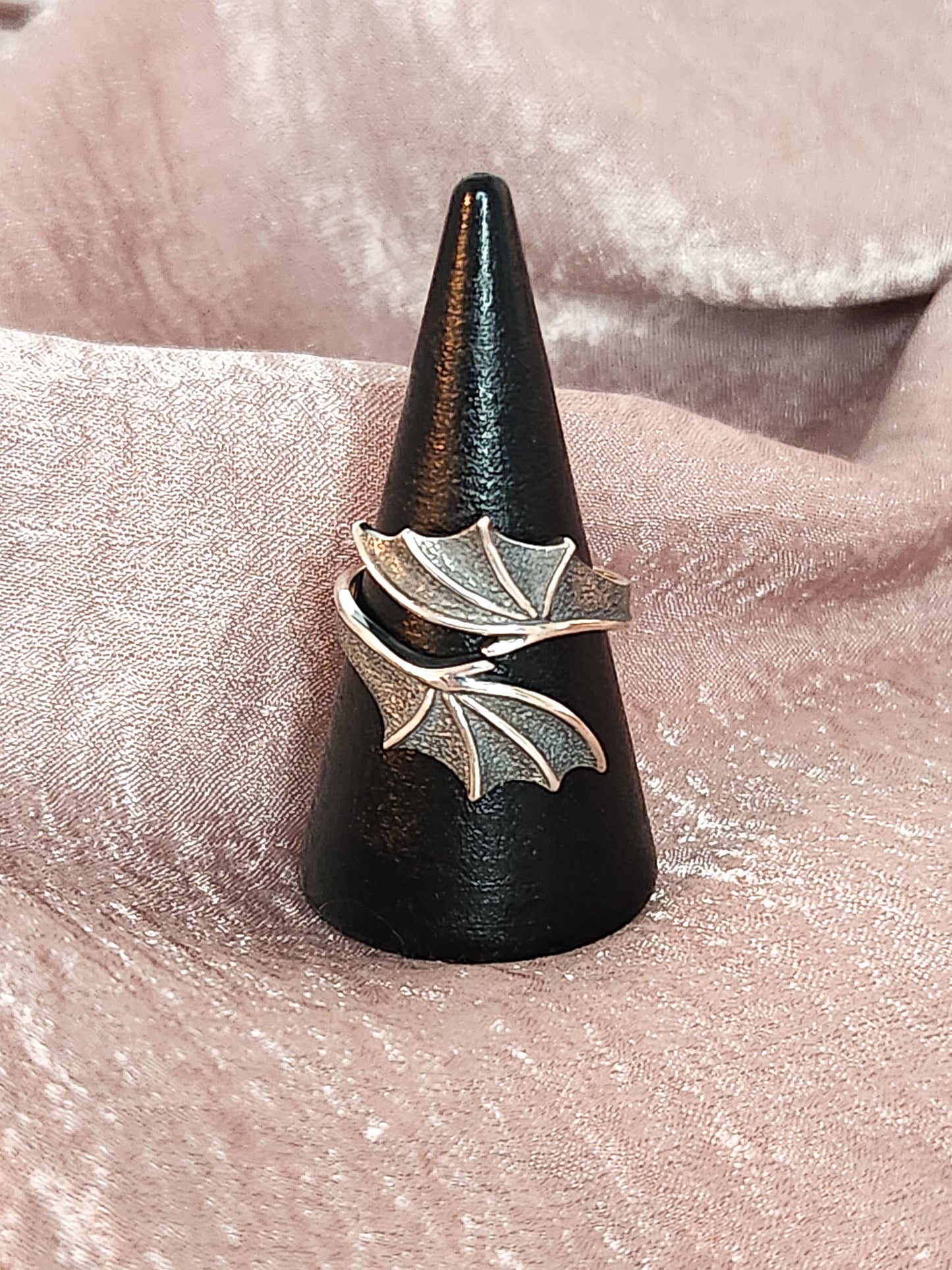 Adjustable Wrap Dragon Wings Ring