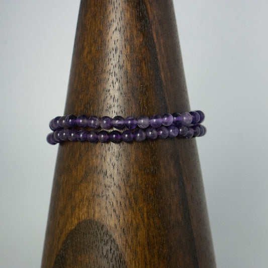 Amethyst Bracelet (4mm)