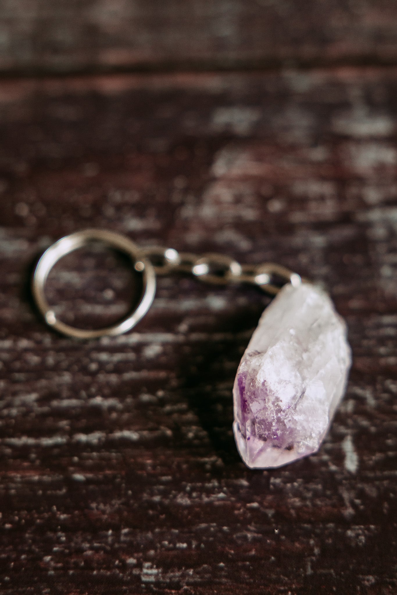 Amethyst Keychain