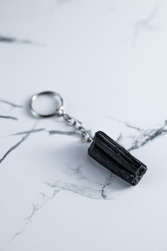 Black Tourmaline Keychain