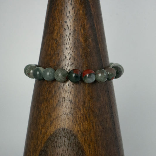 Bloodstone Bracelet (8mm)