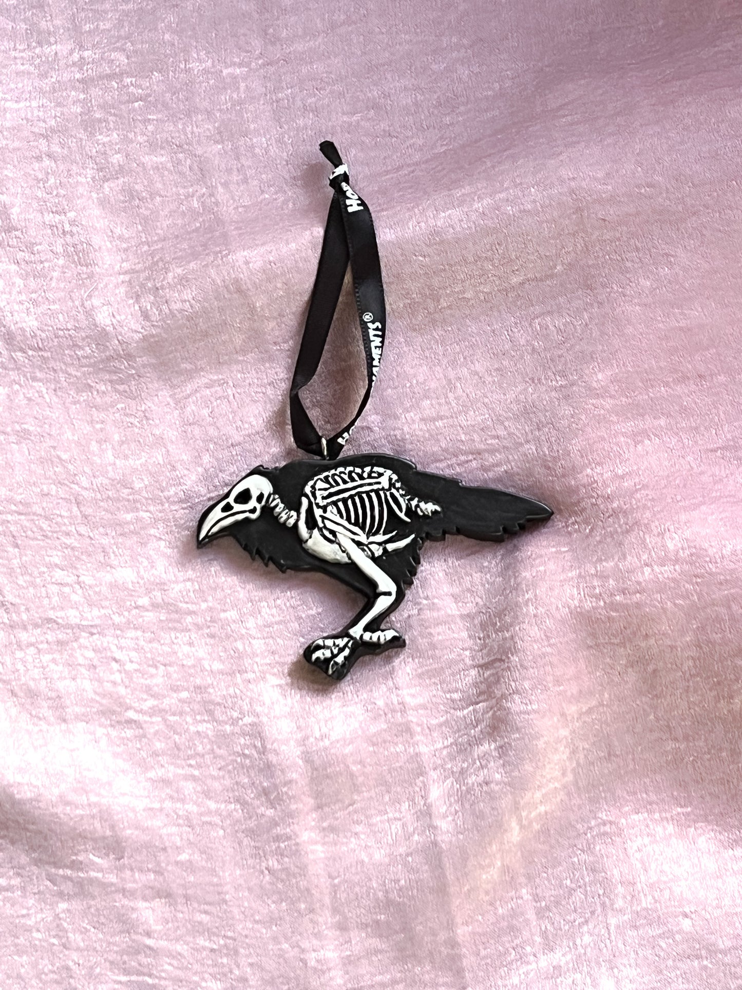 Crow Bones Flat Ornament