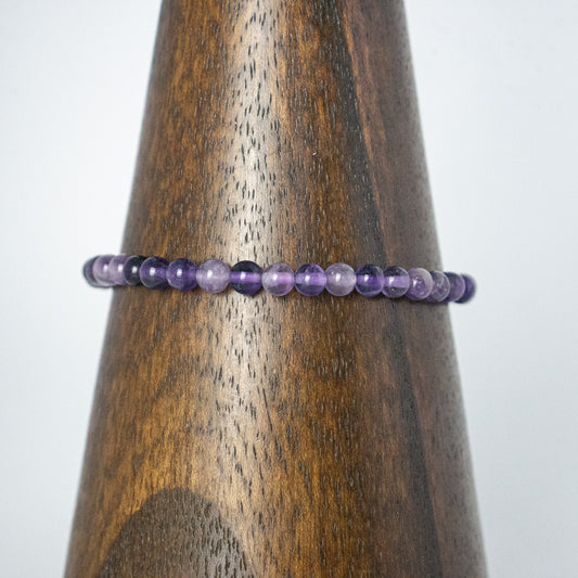 Amethyst Bracelet (4mm)