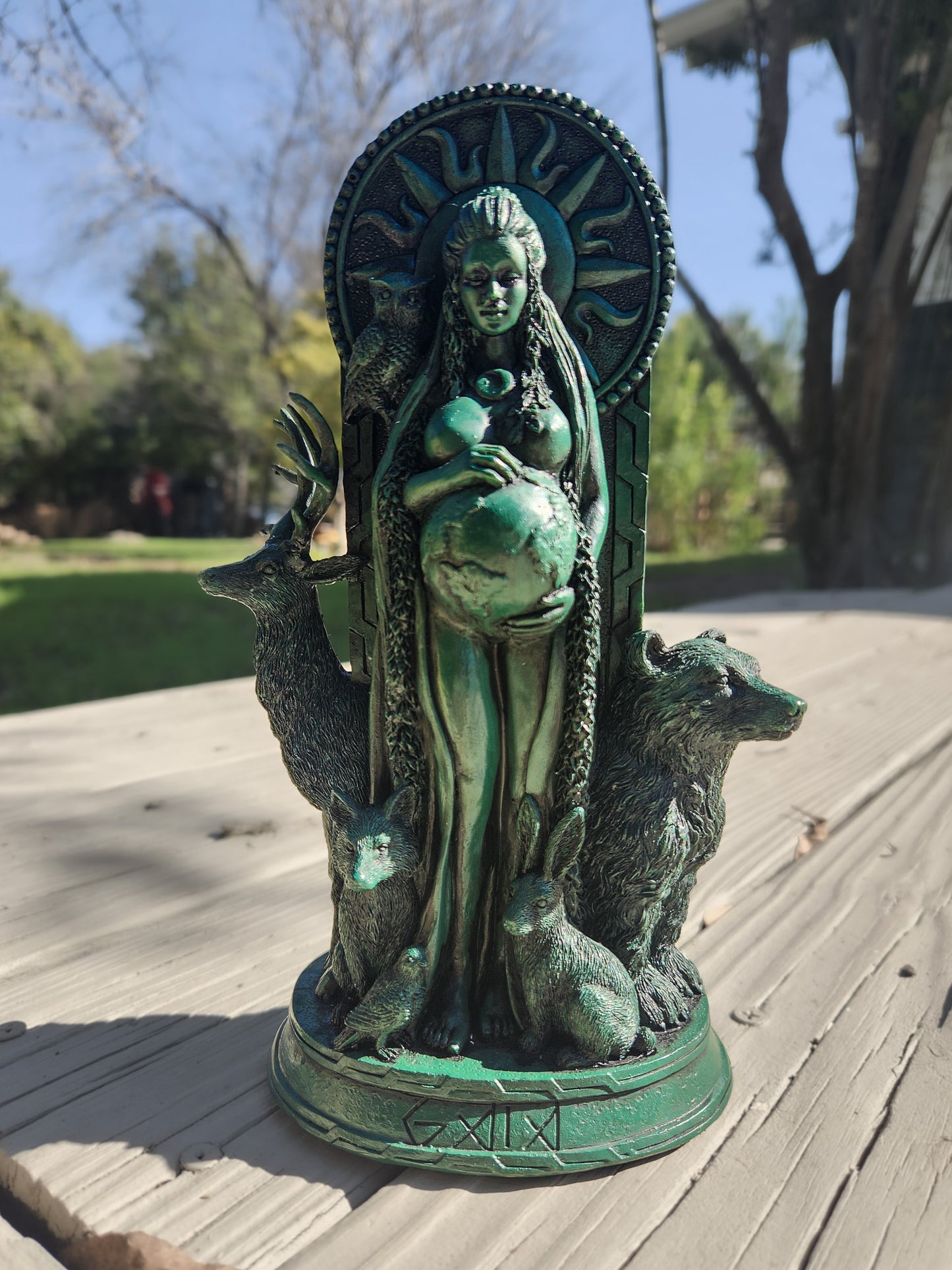 Gaia Statue