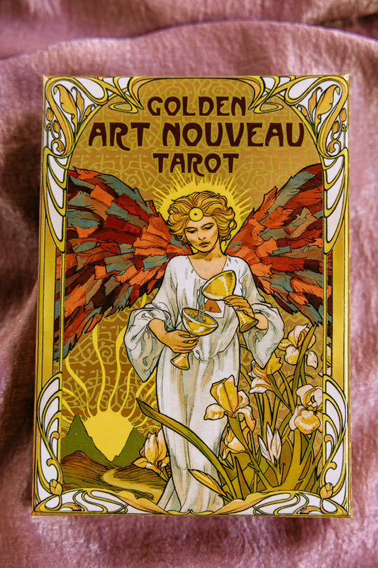 Golden Art Nouveau Tarot