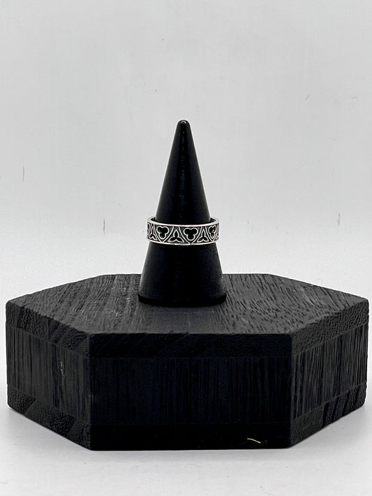 Gothic Window Band Ring