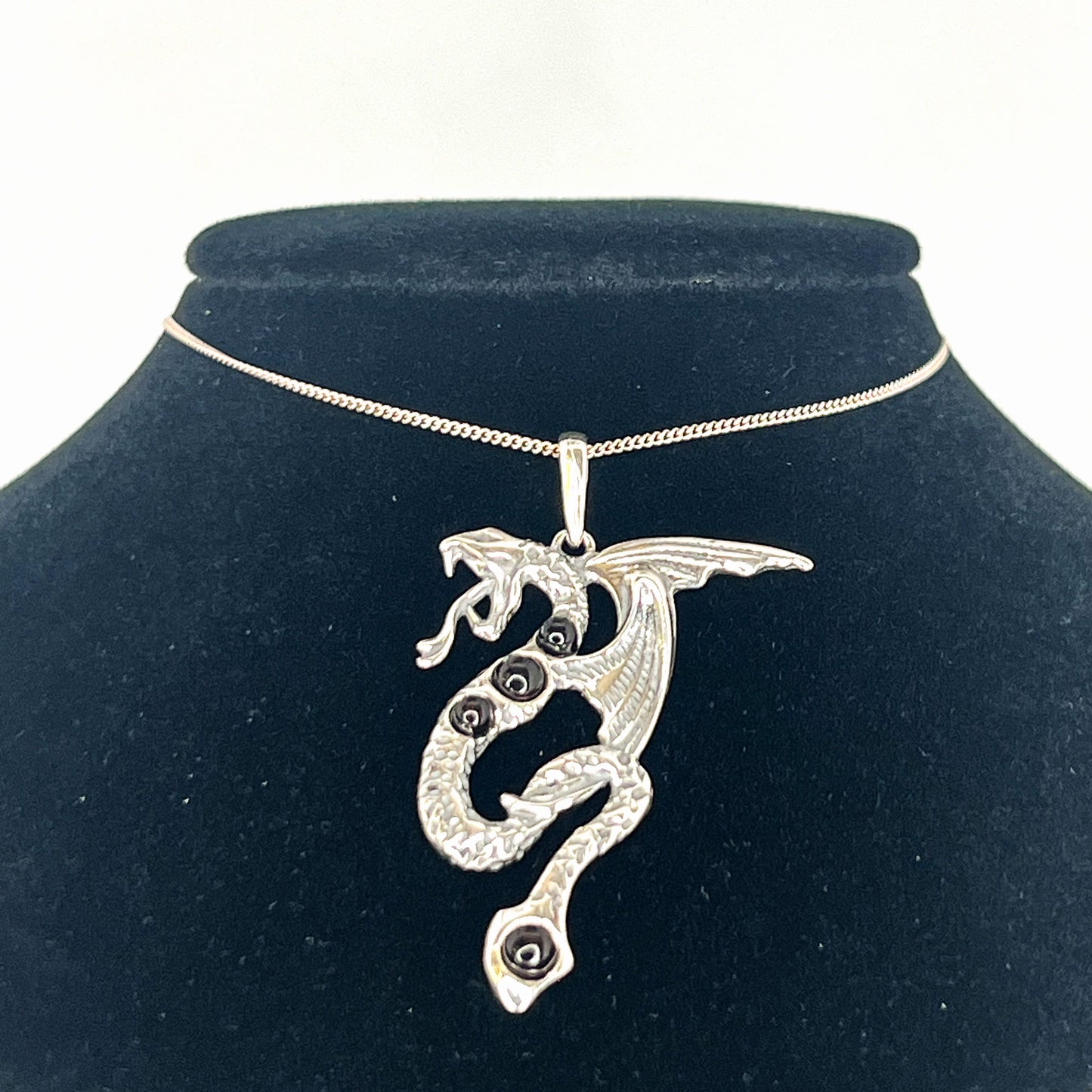 Cherry Amber Dragon Pendant