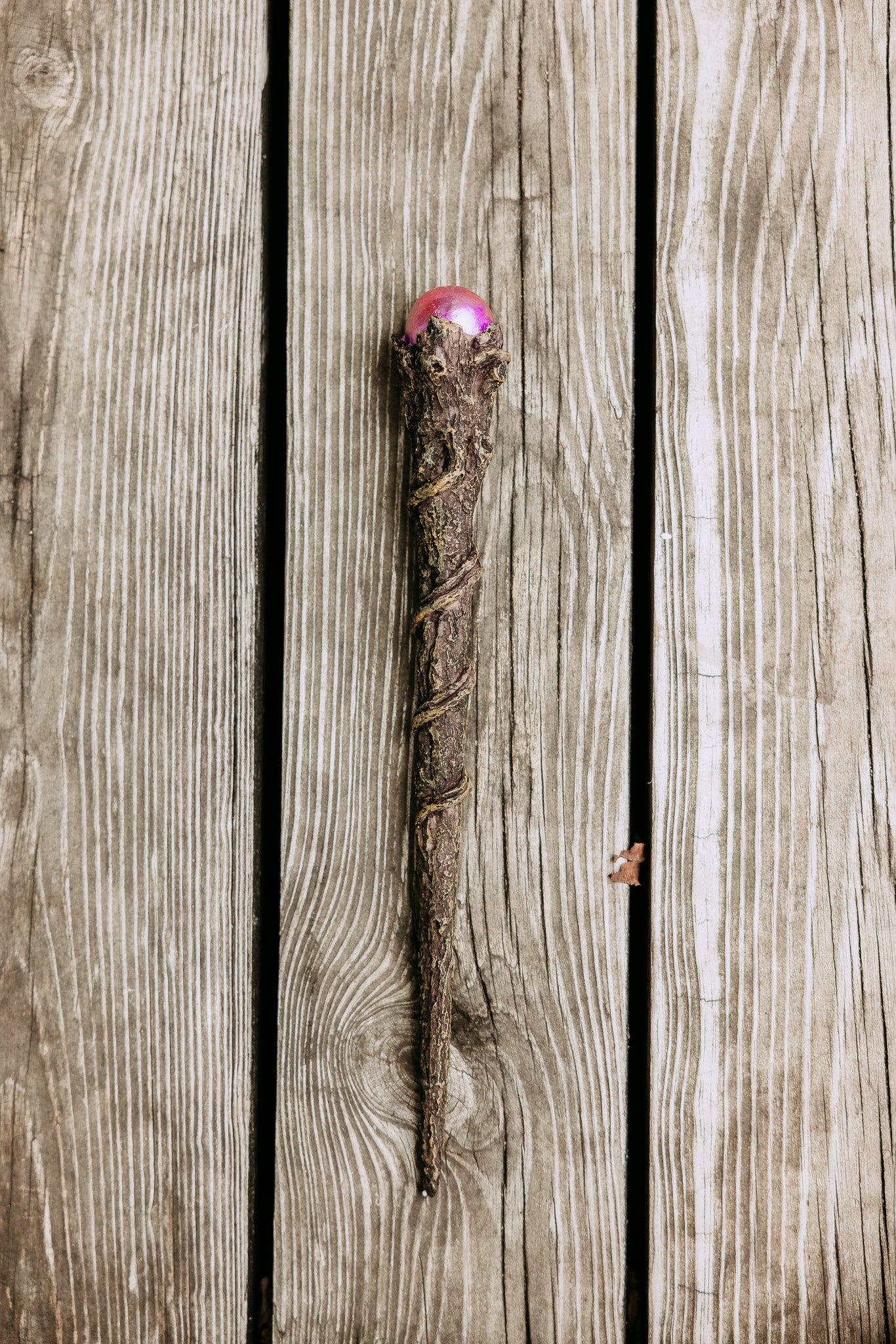 Large Purple Sphere Wand