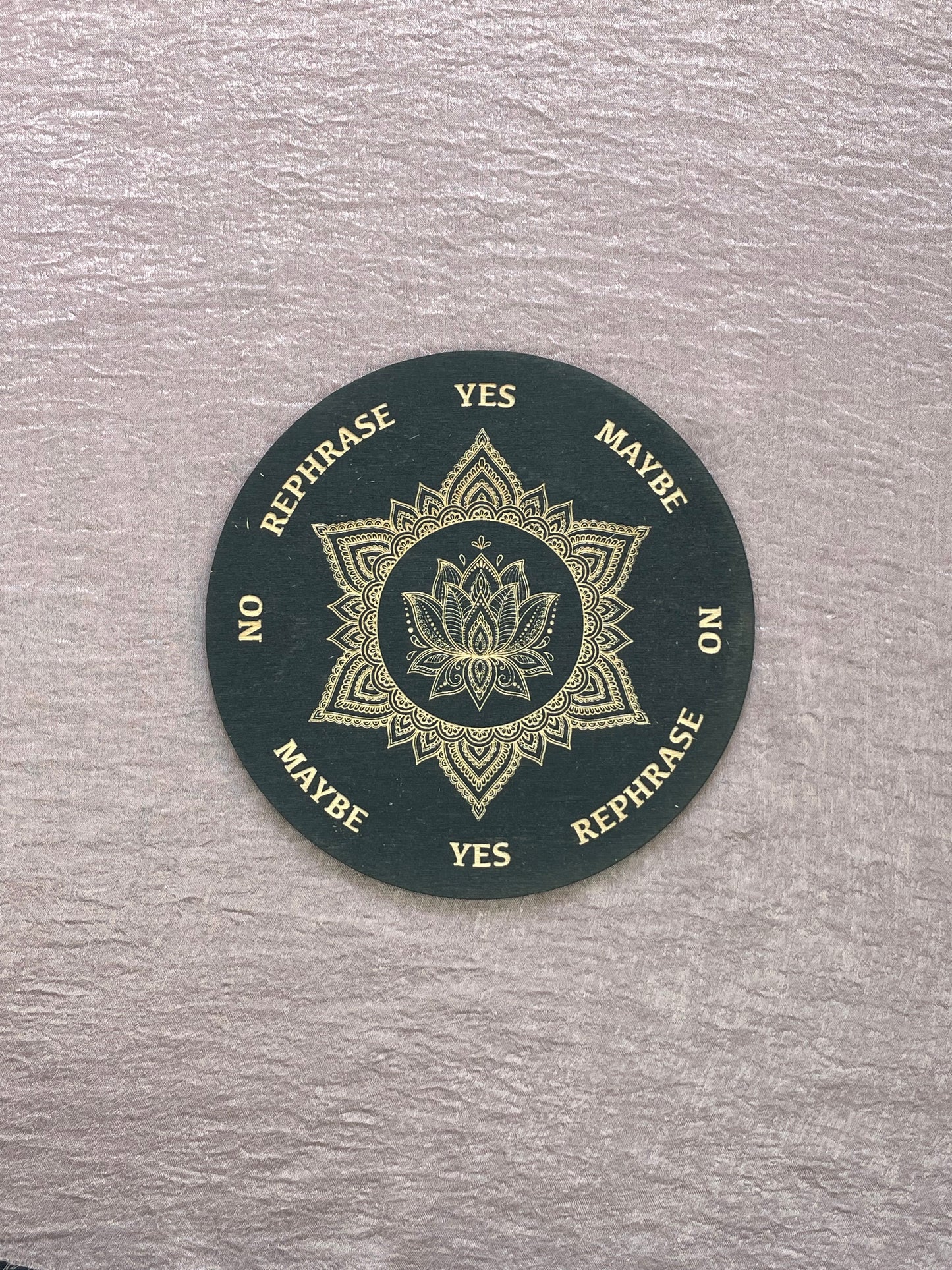 Lotus Mandala Pendulum Board