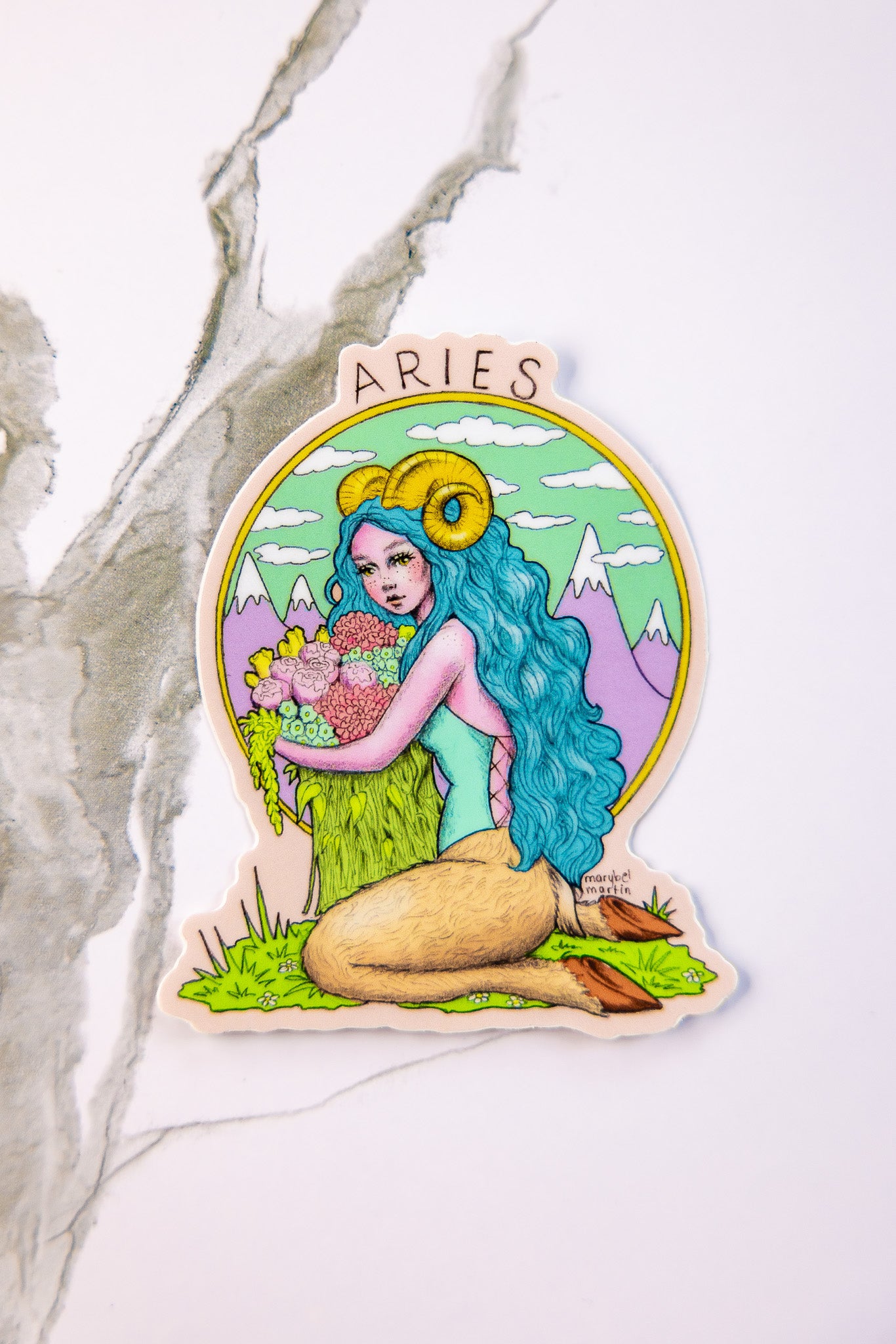 Aries Sticker