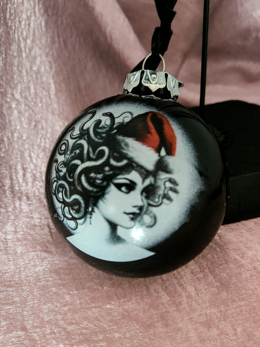 Medusa Glass Ornament