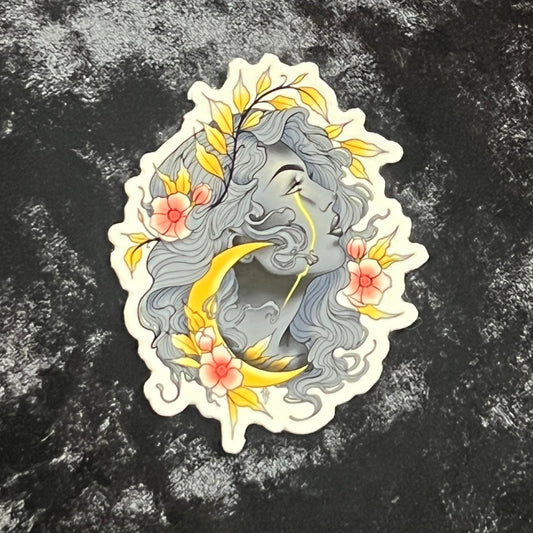 Moon Maiden Sticker