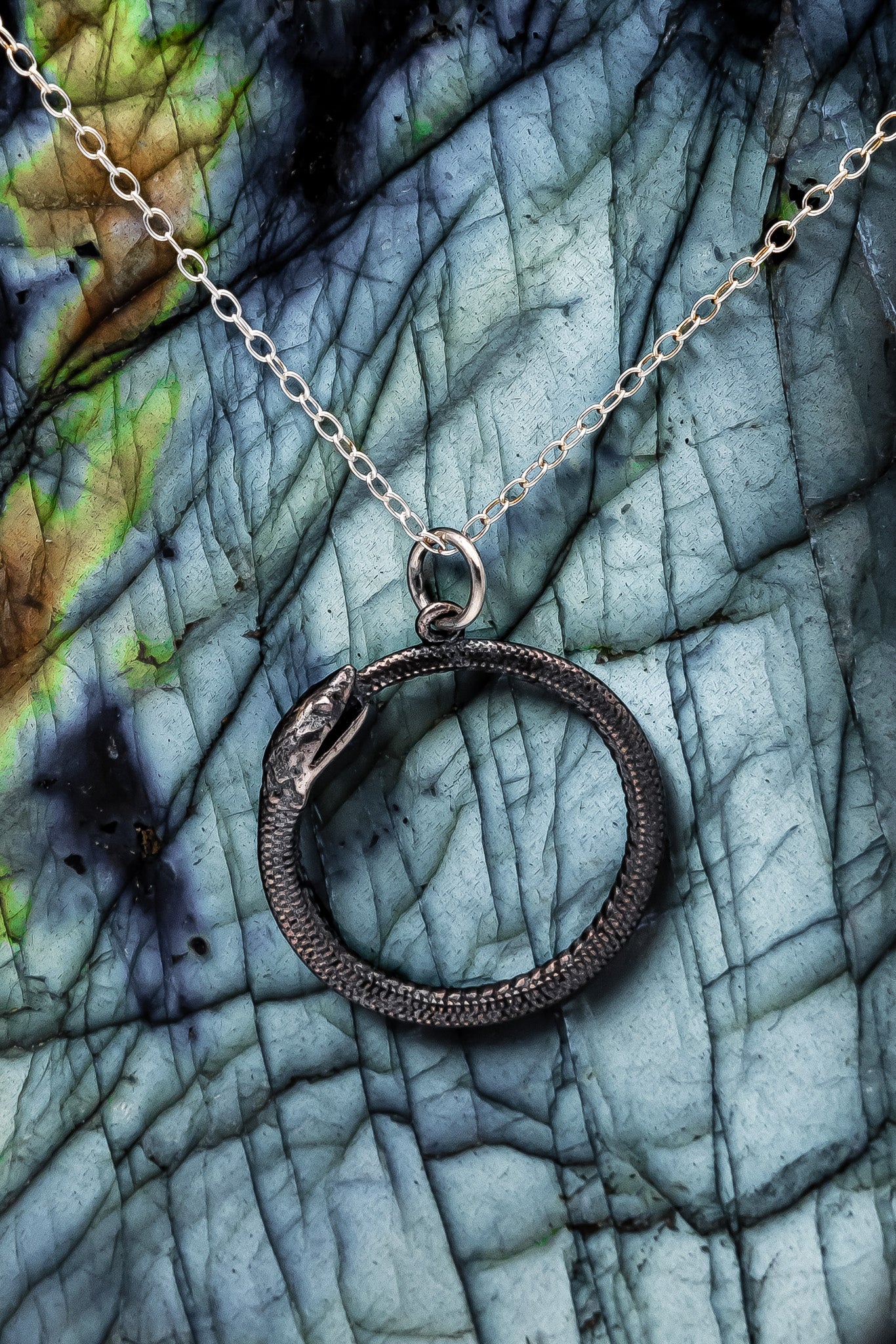 Ouroboros Snake Necklace