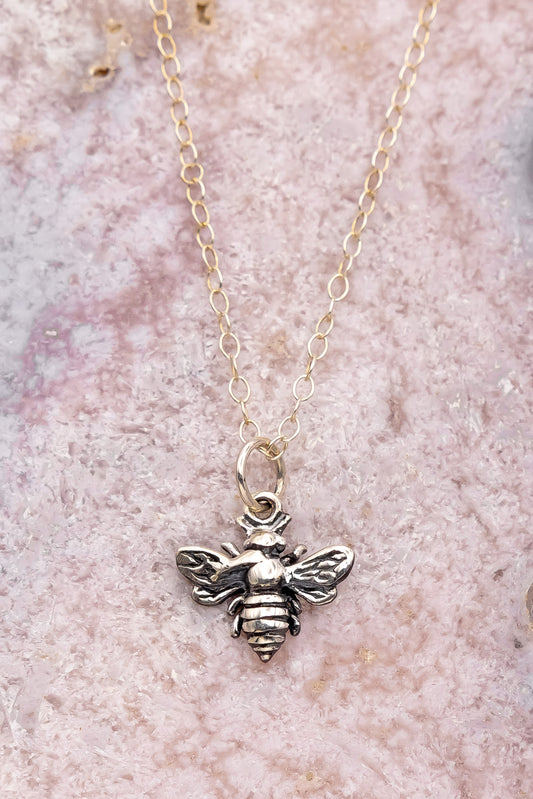 Simple Bee Necklace