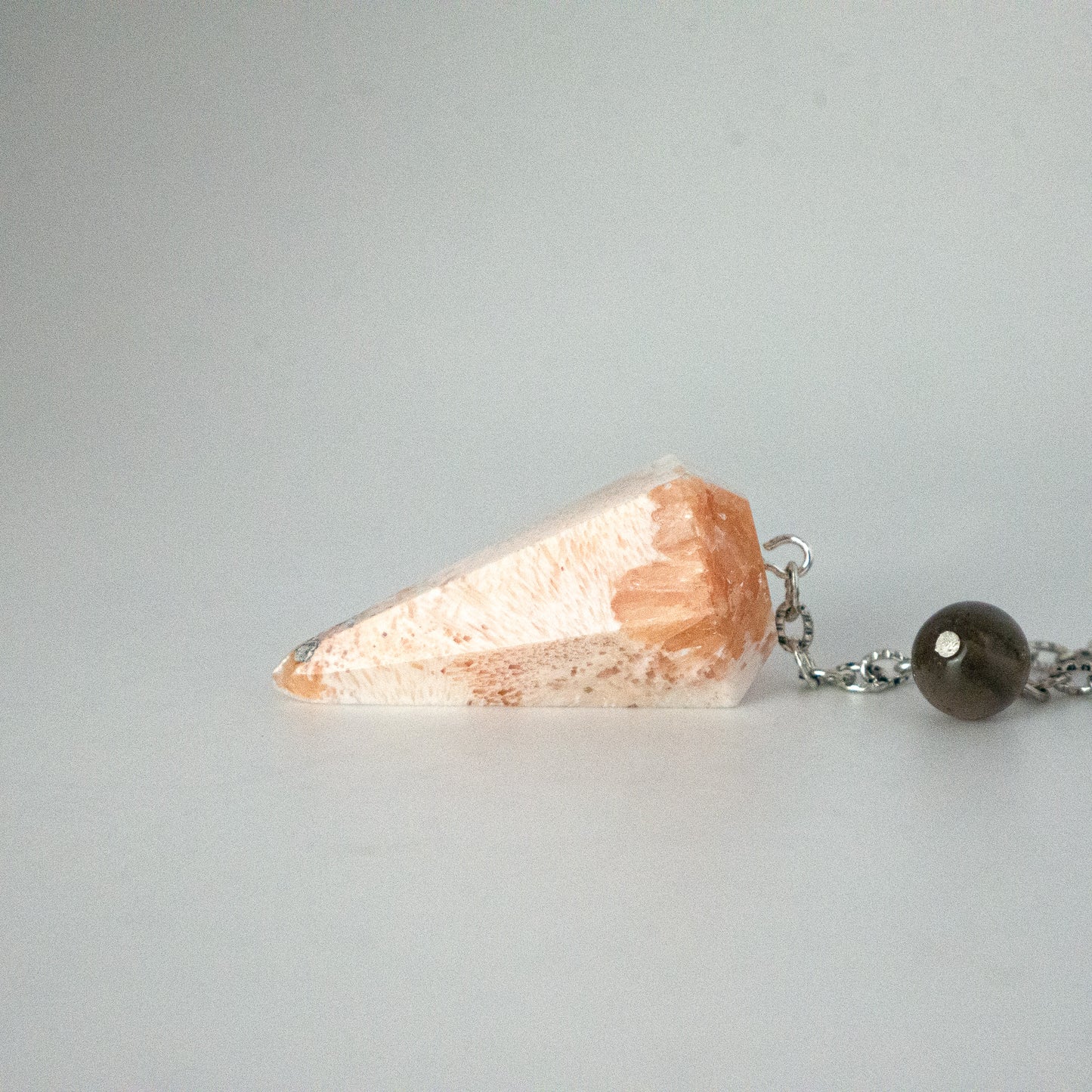 Pink Scolecite Pendulum