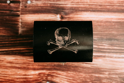 Pirate Skull and Crossbones Box