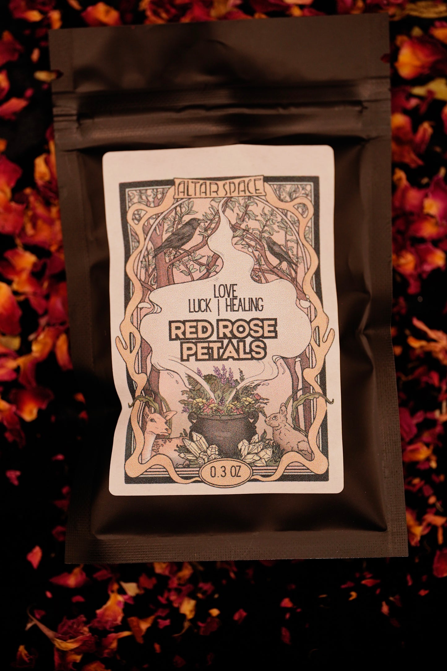 Red Rose Petals Herb Pack