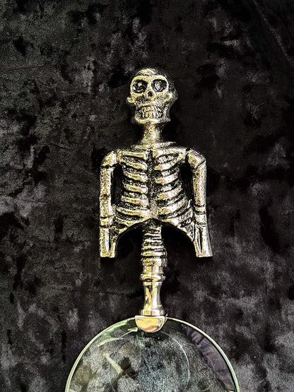 Skeleton Magnifying Glass