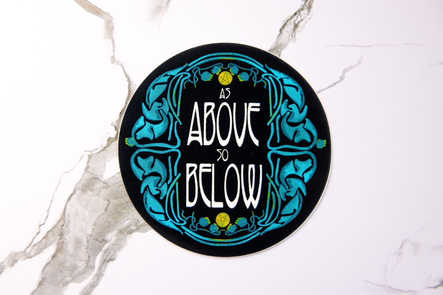 As Above So Below Sticker