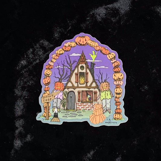 The Witch's Shop Sticker