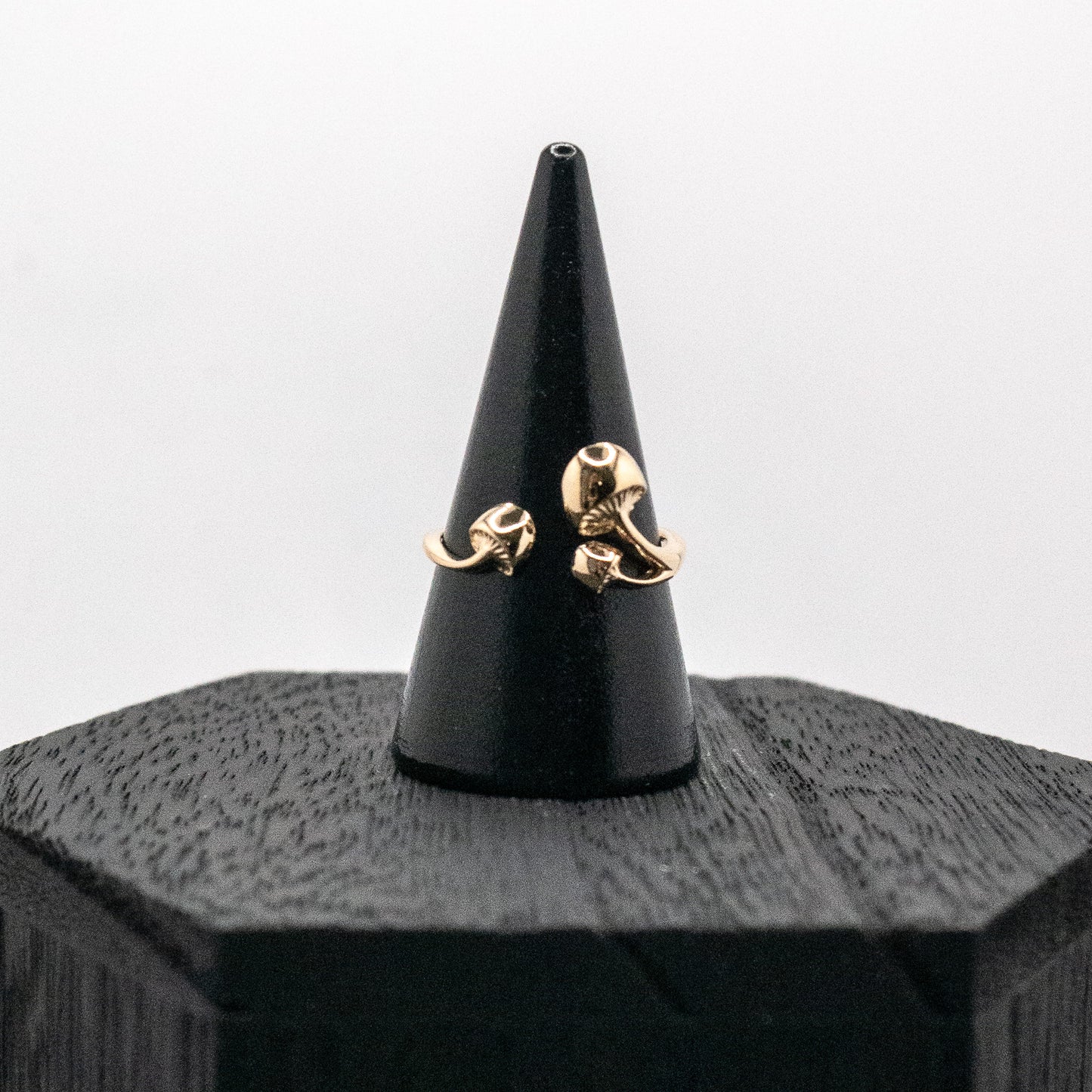 Triple Mushroom Ring Adjustable