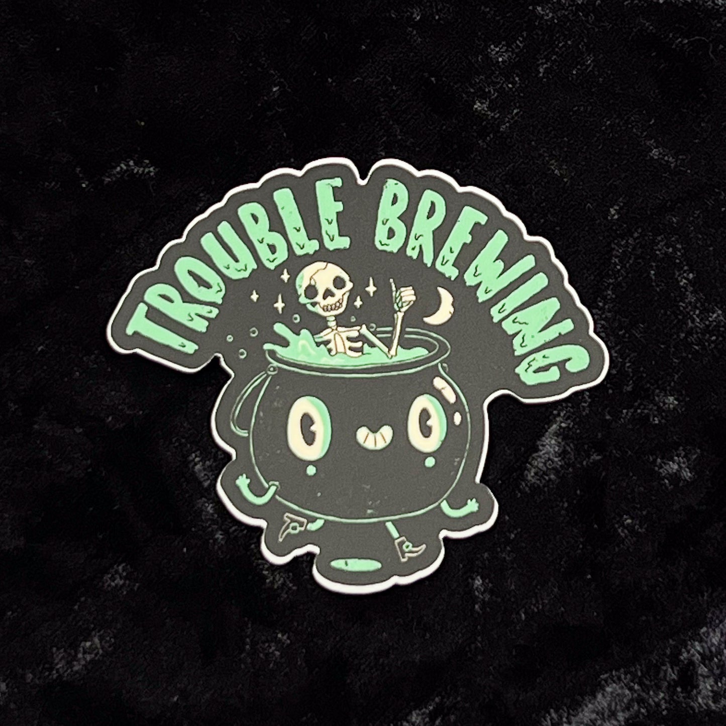 Trouble Brewing Sticker