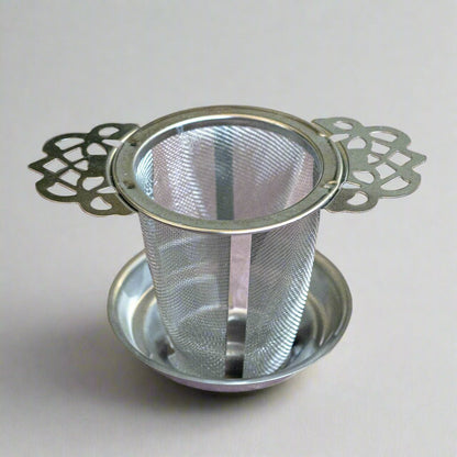 Vintage Style Mesh Tea Strainer