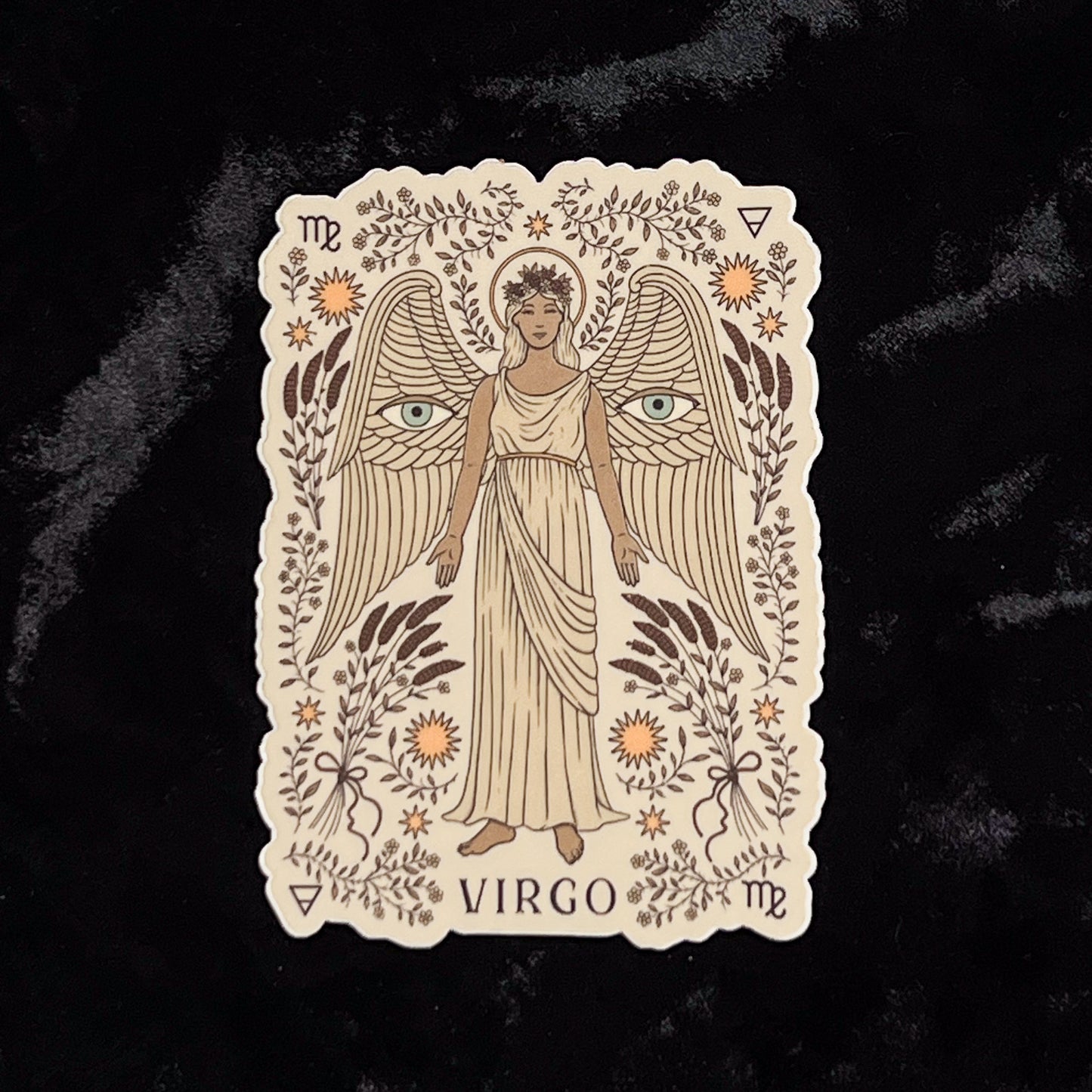 Virgo Symbol Sticker