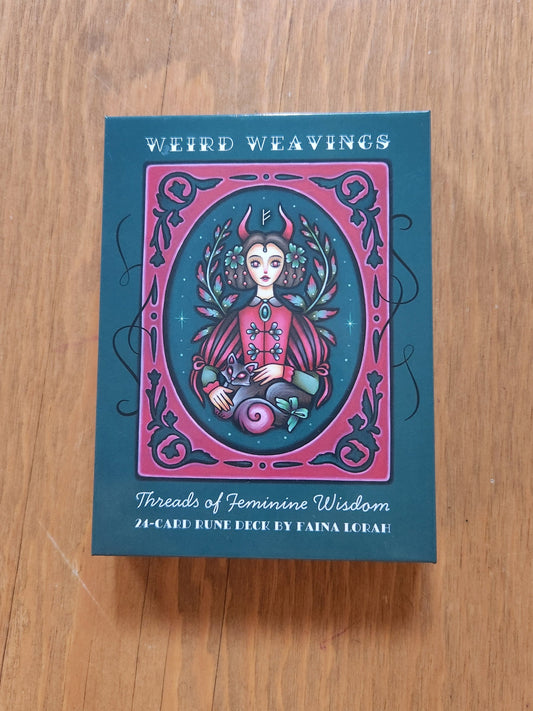 Weird Weavings - Threads of Feminine Wisdom - Rune Yule Deck