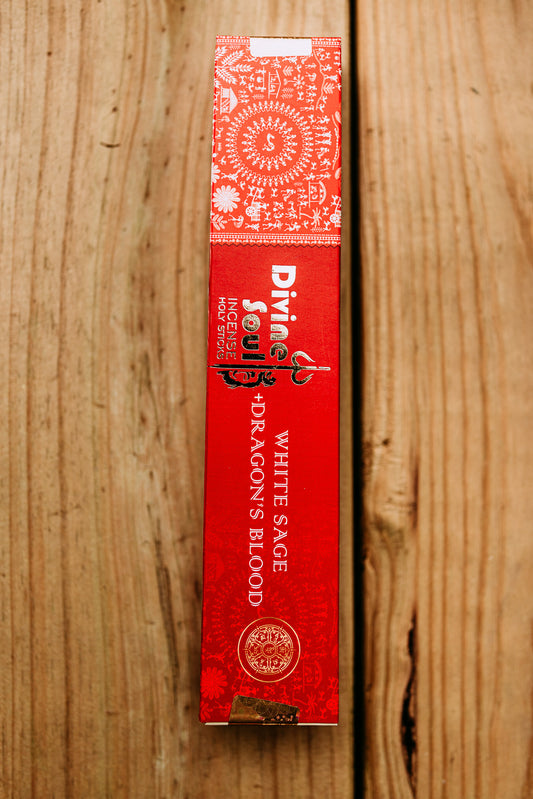 White Sage & Dragon’s Blood Incense Sticks