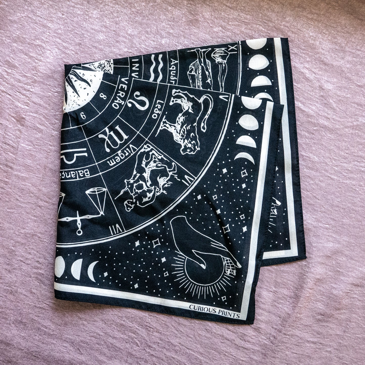 Zodiac Silk Scarf